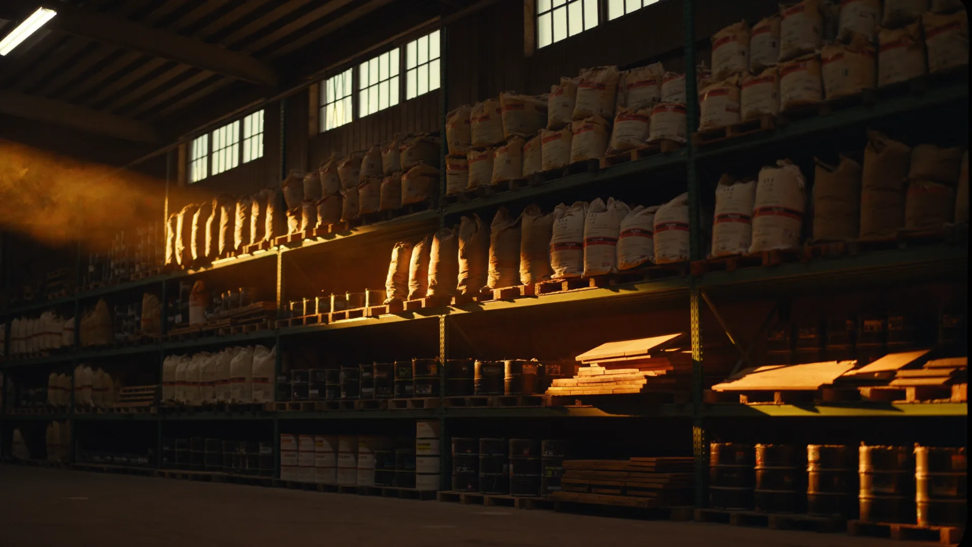 Bodega de materiales de construcción